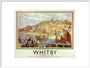 'Whitby', LNER poster, 1935. art print extra large white Art Print - Science Museum Shop