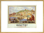 'Whitby', LNER poster, 1935. art print extra large gold Art Print - Science Museum Shop