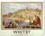 'Whitby', LNER poster, 1935. stretched canvas extra large none Art Print - Science Museum Shop