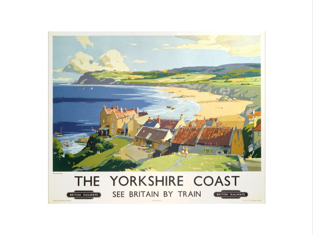 'The Yorkshire Coast', BR poster, 1950s. art print medium none Art Print - Science Museum Shop