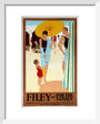 'Filey for the Family', LNER poster, c 1925. art print extra small white Art Print - Science Museum Shop