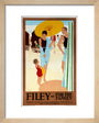 'Filey for the Family', LNER poster, c 1925. art print extra small natural Art Print - Science Museum Shop