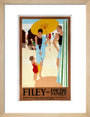'Filey for the Family', LNER poster, c 1925. art print small natural Art Print - Science Museum Shop