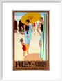 'Filey for the Family', LNER poster, c 1925. art print medium white Art Print - Science Museum Shop