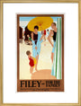 'Filey for the Family', LNER poster, c 1925. art print large gold Art Print - Science Museum Shop