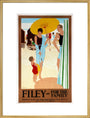 'Filey for the Family', LNER poster, c 1925. art print extra large gold Art Print - Science Museum Shop