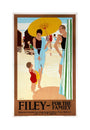 'Filey for the Family', LNER poster, c 1925. unstretched canvas medium none Art Print - Science Museum Shop