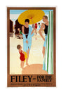 'Filey for the Family', LNER poster, c 1925. unstretched canvas extra large none Art Print - Science Museum Shop