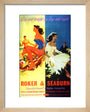 'Roker & Seaburn: Sunderland's Twin Resorts', BR poster, 1962. art print extra small natural Art Print - Science Museum Shop