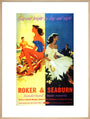 'Roker & Seaburn: Sunderland's Twin Resorts', BR poster, 1962. art print extra large natural Art Print - Science Museum Shop