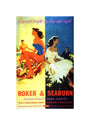 'Roker & Seaburn: Sunderland's Twin Resorts', BR poster, 1962. unstretched canvas small none Art Print - Science Museum Shop