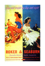 'Roker & Seaburn: Sunderland's Twin Resorts', BR poster, 1962. unstretched canvas large none Art Print - Science Museum Shop