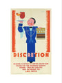 'Discretion', LNER poster, 1933. art print large none Art Print - Science Museum Shop