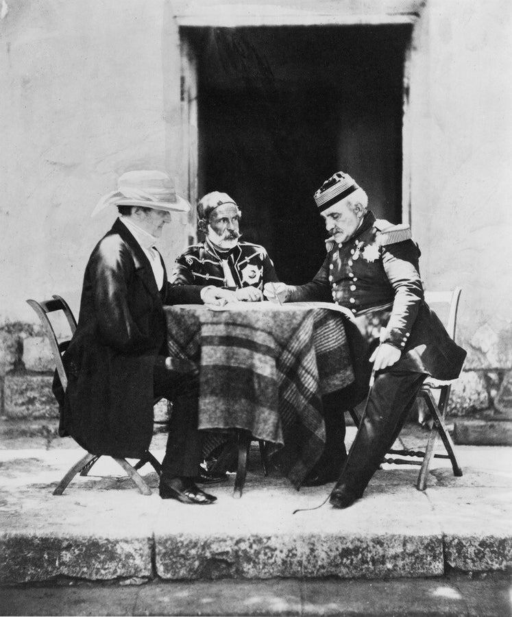 'The Council of War', c 1855. Art Print - Science Museum Shop