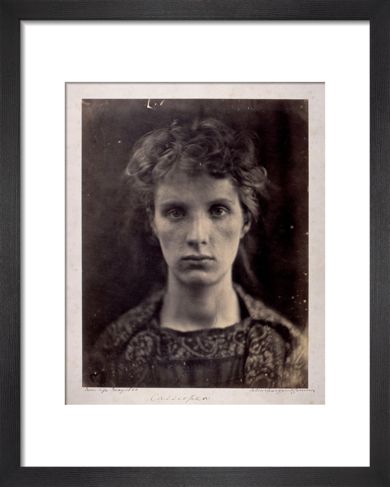 'Cassiopeia', May 1866. art print extra small black Art Print - Science Museum Shop