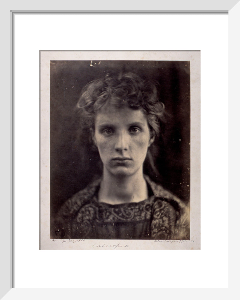 'Cassiopeia', May 1866. art print extra small white Art Print - Science Museum Shop