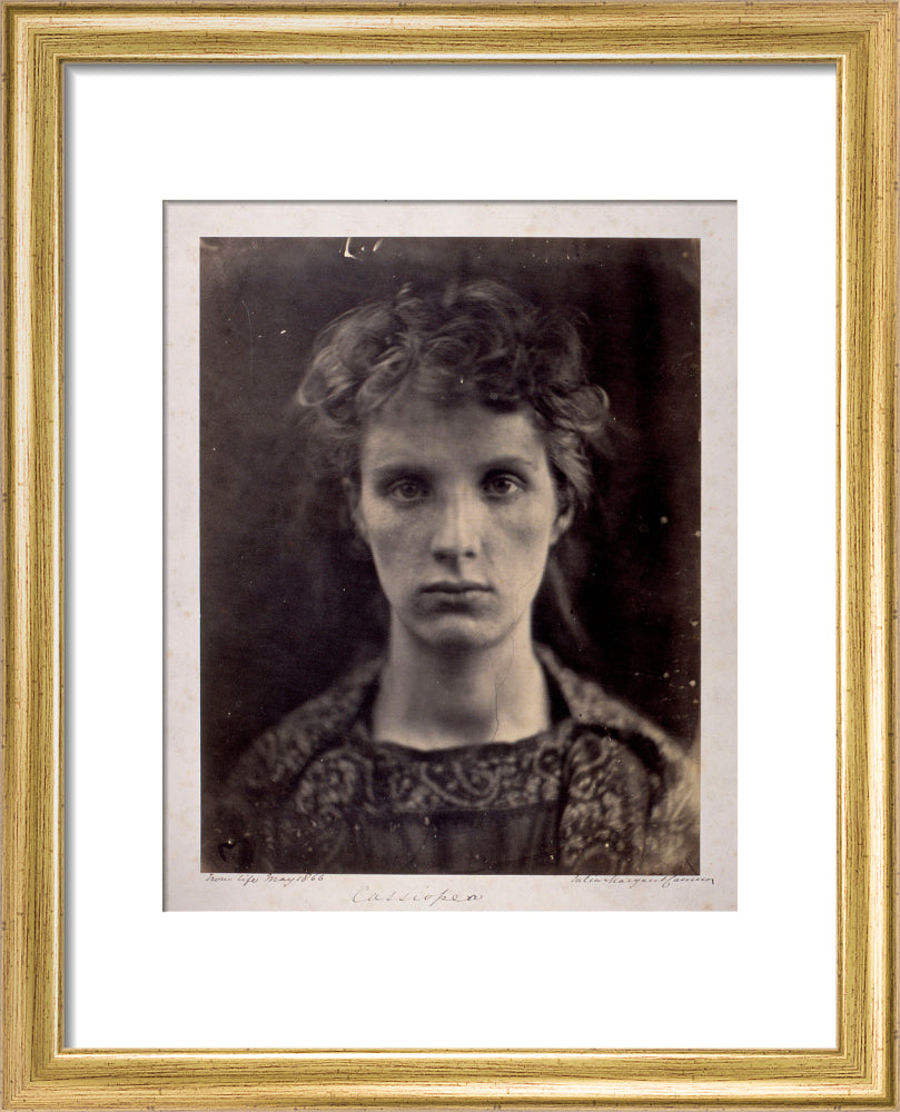 'Cassiopeia', May 1866. art print extra small gold Art Print - Science Museum Shop