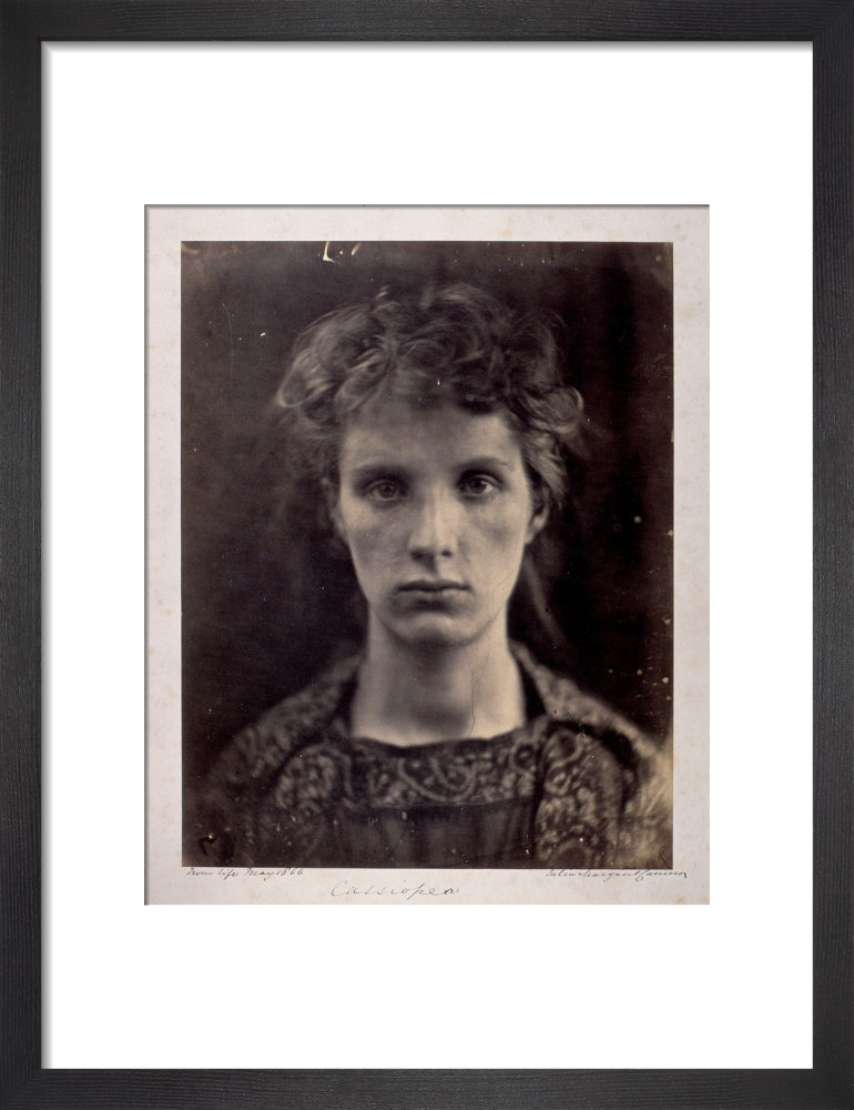 'Cassiopeia', May 1866. art print small black Art Print - Science Museum Shop