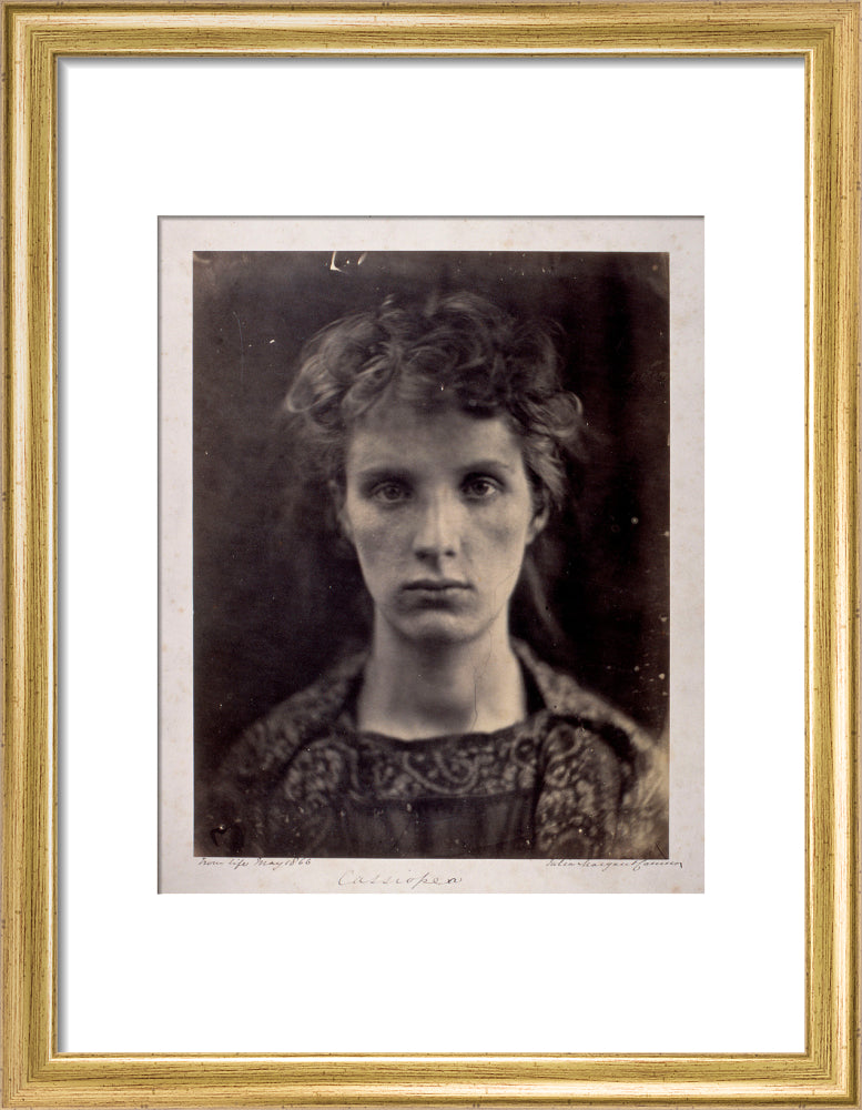 'Cassiopeia', May 1866. art print small gold Art Print - Science Museum Shop