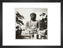 Tourists at Kamakura temple, c 1905. art print small black Art Print - Science Museum Shop