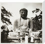 Tourists at Kamakura temple, c 1905. stretched canvas medium none Art Print - Science Museum Shop