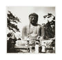 Tourists at Kamakura temple, c 1905. unstretched canvas medium none Art Print - Science Museum Shop