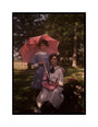 Two girls in a garden, 1908. unstretched canvas medium none Art Print - Science Museum Shop