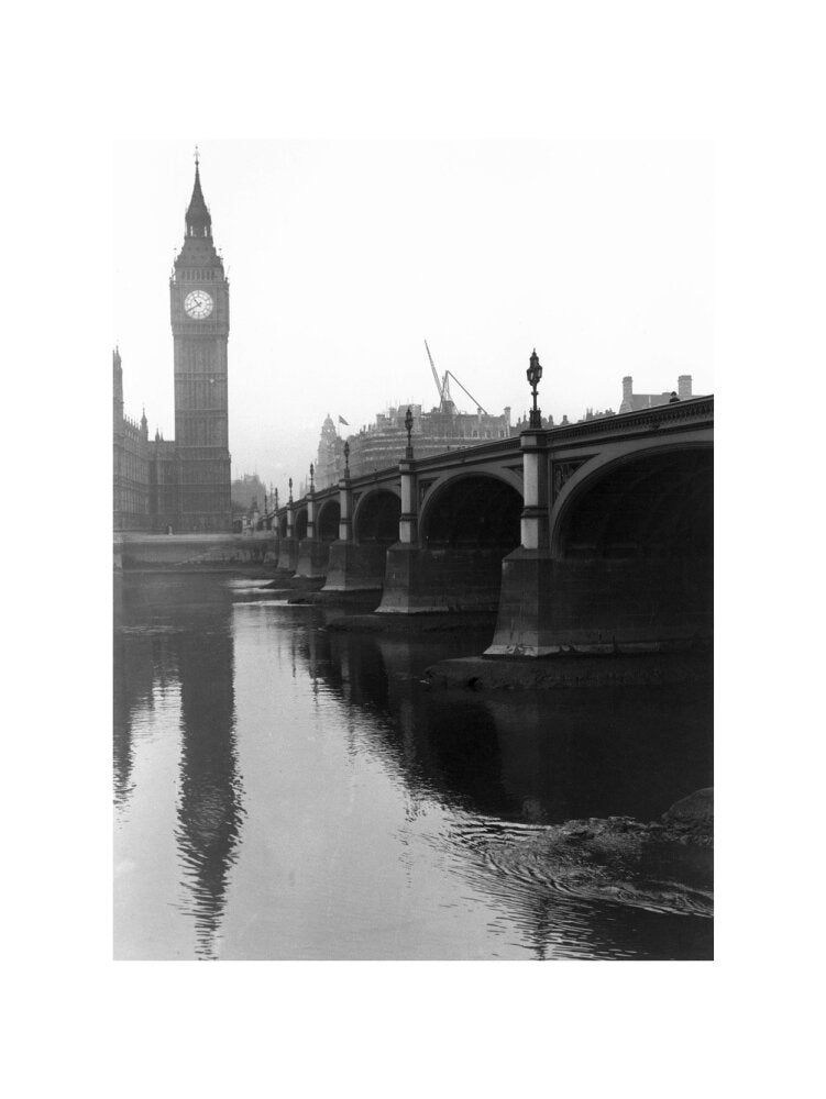 Westminster Bridge and the Houses of Parliament, London, c 1920s. art print large none Art Print - Science Museum Shop