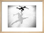 Ice-skater casting a shadow, c 1930s. art print small natural Art Print - Science Museum Shop