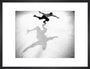 Ice-skater casting a shadow, c 1930s. art print medium black Art Print - Science Museum Shop