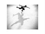 Ice-skater casting a shadow, c 1930s. art print large none Art Print - Science Museum Shop