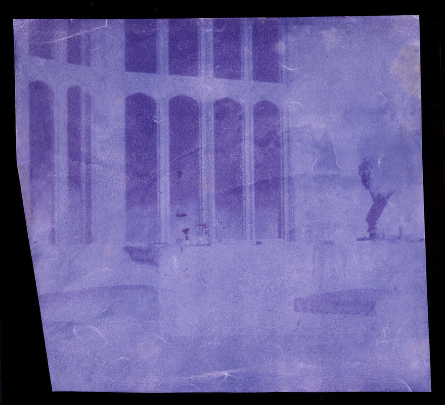 Oriel window, south gallery, Lacock Abbey, April 1839. Art Print - Science Museum Shop