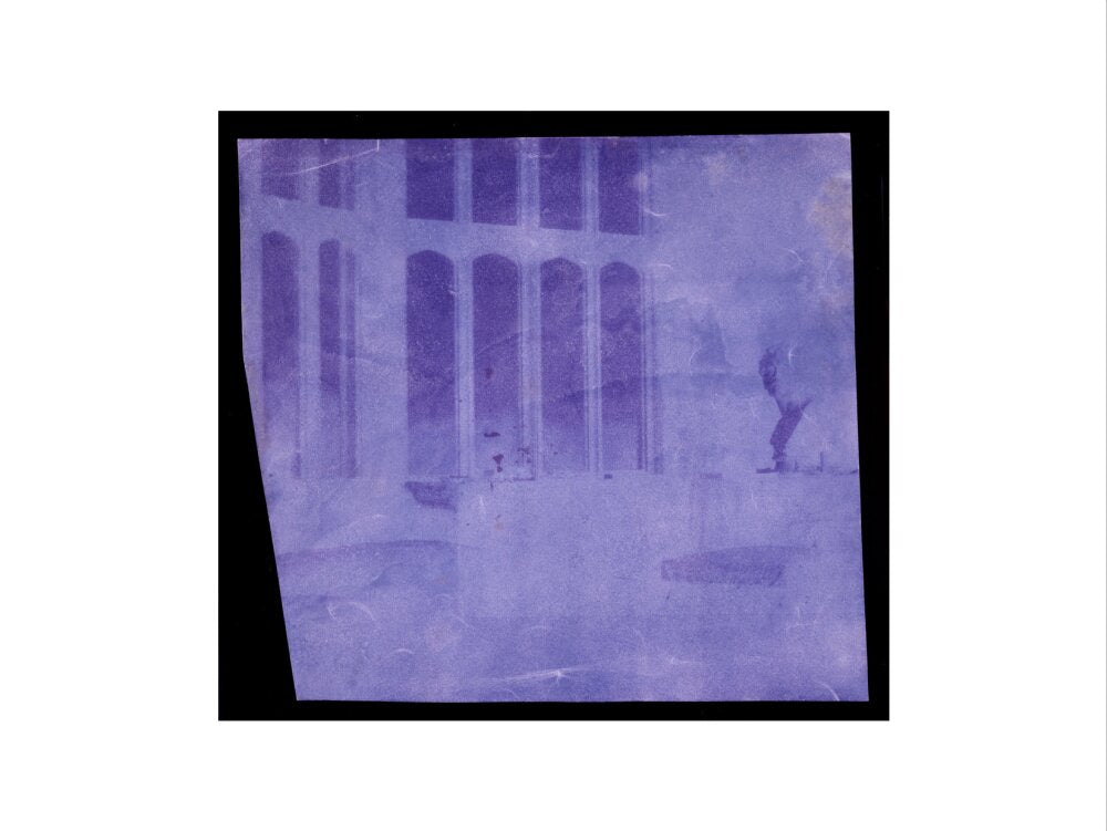 Oriel window, south gallery, Lacock Abbey, April 1839. art print small none Art Print - Science Museum Shop