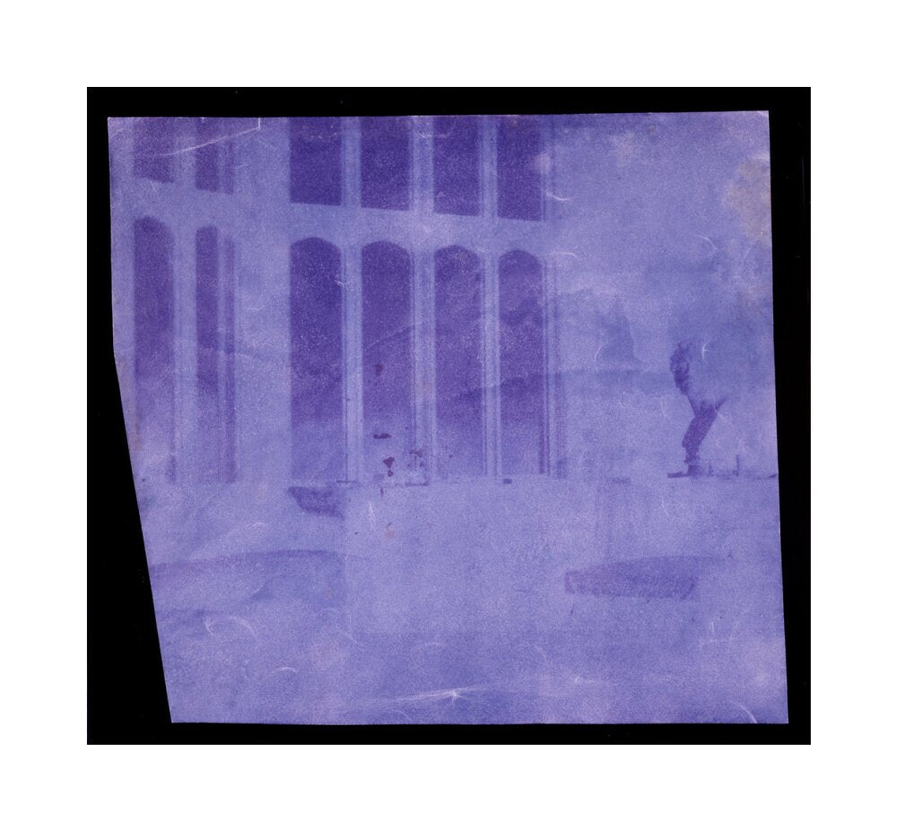 Oriel window, south gallery, Lacock Abbey, April 1839. unstretched canvas medium none Art Print - Science Museum Shop