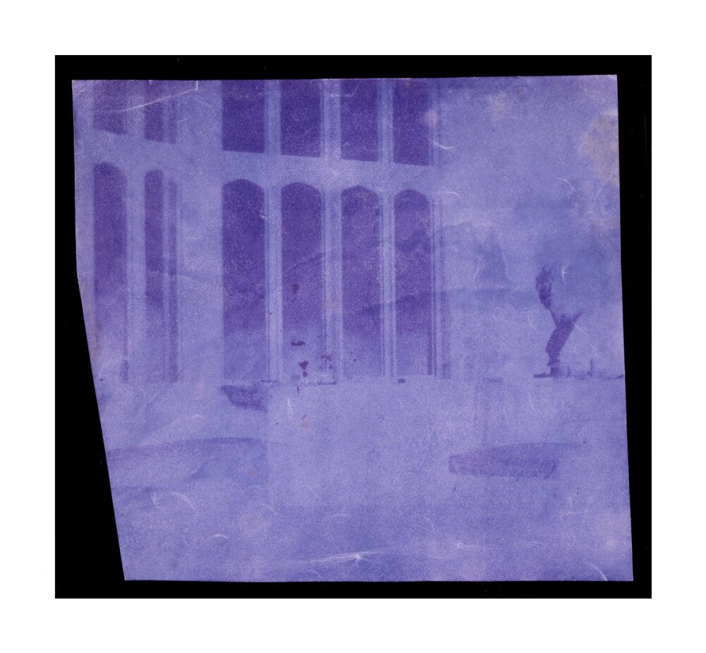 Oriel window, south gallery, Lacock Abbey, April 1839. unstretched canvas large none Art Print - Science Museum Shop