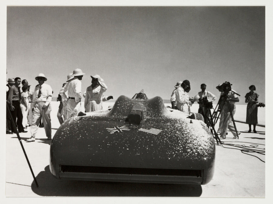 Bluebird', Bonneville Salt Flats, Utah, USA, 1935. Art Print - Science Museum Shop