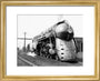 J-3a 'Hudson' New York Central 4-6-4 steam locomotive No 5447, USA, 1941. art print extra small gold Art Print - Science Museum Shop