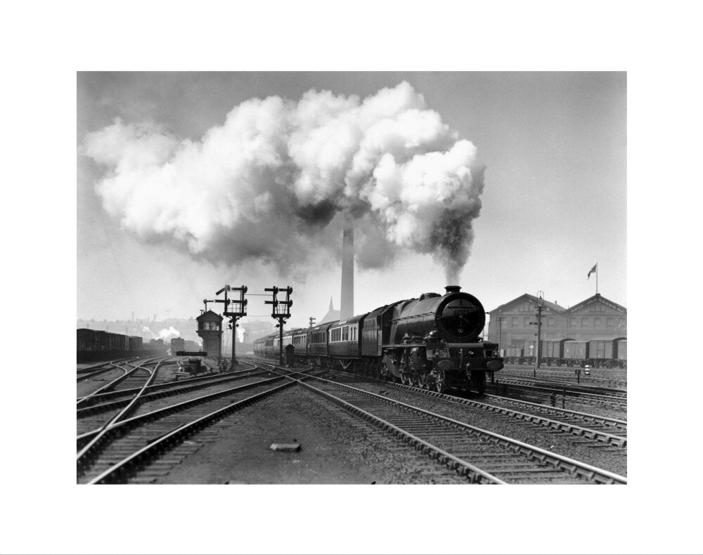 'Princess Helena Victoria' leaving Edge Hill, Liverpool, c 1938. art print extra small none Art Print - Science Museum Shop