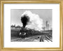 The 'Lord Anson' steam locomotive leaving London Victoria, 1939. art print extra small gold Art Print - Science Museum Shop