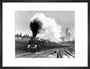 The 'Lord Anson' steam locomotive leaving London Victoria, 1939. art print medium black Art Print - Science Museum Shop
