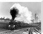 The 'Lord Anson' steam locomotive leaving London Victoria, 1939. stretched canvas medium none Art Print - Science Museum Shop