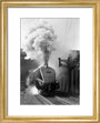 Woodcock', A4 Class steam locomotive No 60029 c.1954 art print extra small gold Art Print - Science Museum Shop
