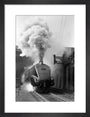 Woodcock', A4 Class steam locomotive No 60029 c.1954 art print small black Art Print - Science Museum Shop