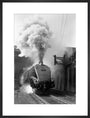 Woodcock', A4 Class steam locomotive No 60029 c.1954 art print large black Art Print - Science Museum Shop