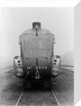 A4 Locomotive No 2509. Front View. stretched canvas small none Art Print - Science Museum Shop