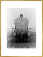 A4 Locomotive No 2509. Front View. art print extra large gold Art Print - Science Museum Shop