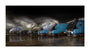 A-4 Class locomotives at the Great Gathering/ Great Goodbye in the National Railway Museum Shildon, 2014. unstretched canvas extra large none Art Print - Science Museum Shop