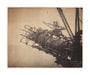 'Forth Bridge Cage For Building Bottom Member', 1887 unstretched canvas large none Art Print - Science Museum Shop