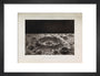 Plate XXI, 'Normal Lunar Crater' art print small black Art Print - Science Museum Shop