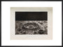 Plate XXI, 'Normal Lunar Crater' art print large black Art Print - Science Museum Shop